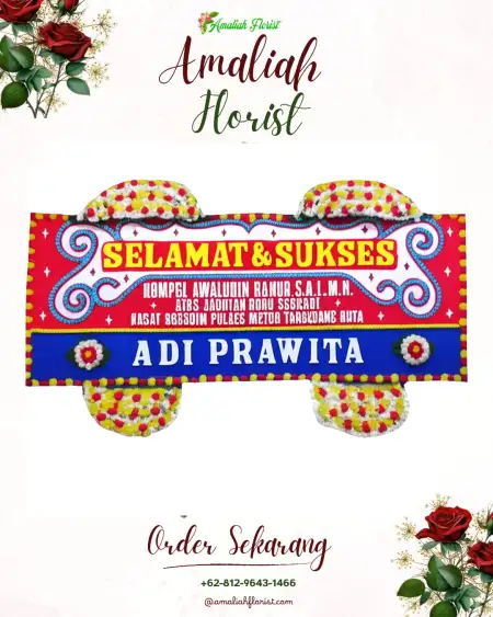 Papan Bunga Ucapan Selamat Kesawen